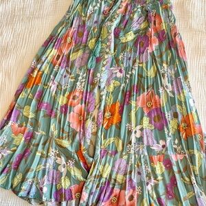 RACHEL Rachel Roy Vibrant Floral A-Line Skirt